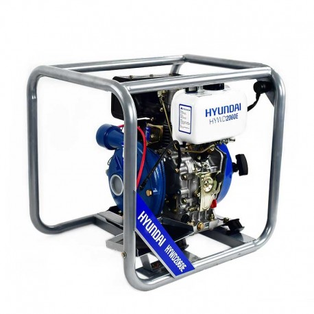 Motobomba Autocebante a Diésel Hyundai HYWD2060E 6Hp 3600Rpm