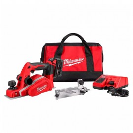 Cepillo Eléctrico Industrial M18 Milwaukee 2623-21 3-1/4 Pul