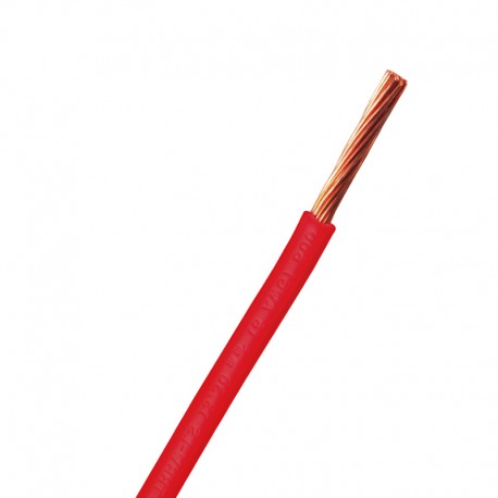 Cable THW Rojo 8 de 500 Mts 90 grados C Iusa