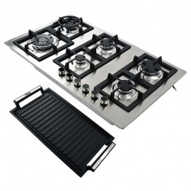 Parrilla a Gas Teka EFX 90.1 6G + Plancha Grill Plate