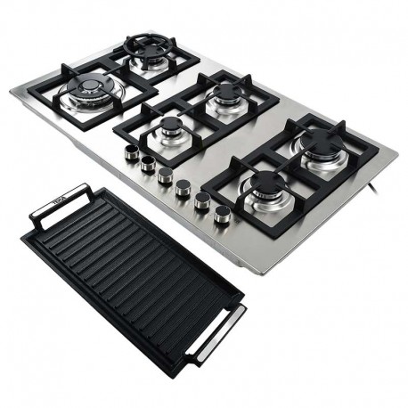 Parrilla a Gas Teka EFX 90.1 6G + Plancha Grill Plate