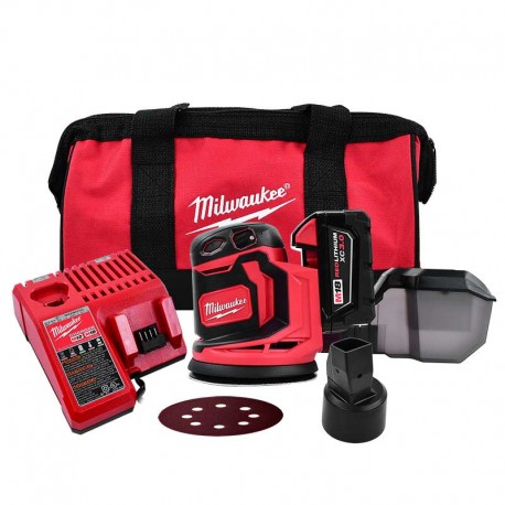 Lijadora Orbital Aleatoria M18 Milwaukee 2648-21