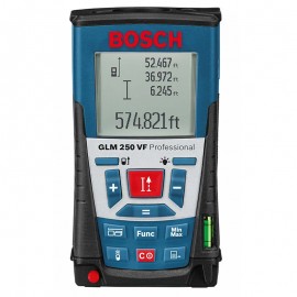 Telémetro Láser Digital Bosch GLM 250 VF de 250 Metros
