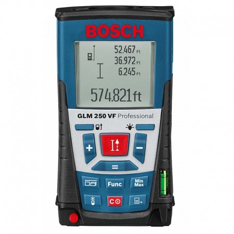 Telémetro Láser Digital Bosch GLM 250 VF de 250 Metros
