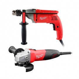 Rotomartillo Milwaukee 5375-20 + Miniesmeriladora 4 1/2Pulg