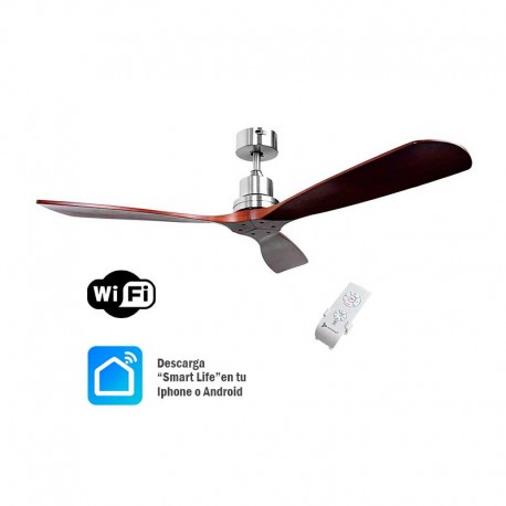 Ventilador de Techo WiFi Masterfan EEROS 52 Pulg 3 Vel