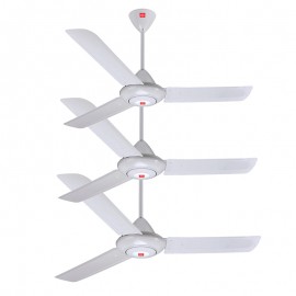 Ventilador Industrial KDK MG56LG-LAW Redondo Blanco 3 Pzas