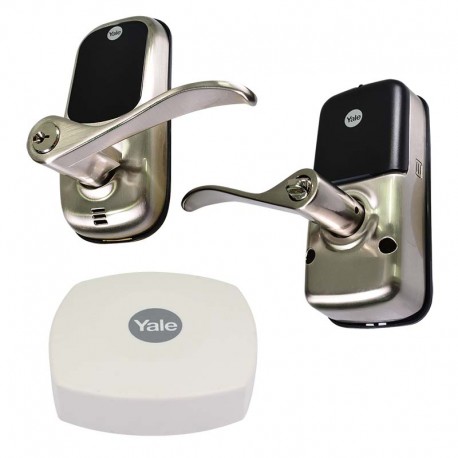 Kit Yale Connect Hub + Cerradura Digital Real Living