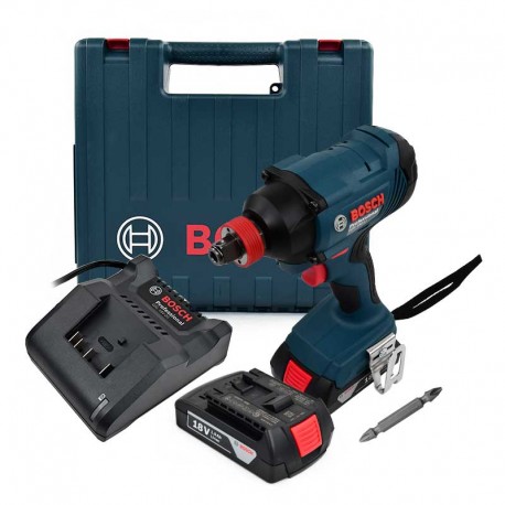Llave de Impacto Inalámbrica Bosch GDX 180-LI + Baterías