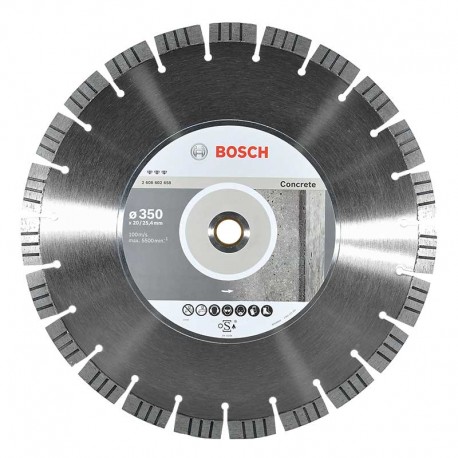 Disco de Diamante Bosch 2608602658 de 14 Pulg Corte Concreto