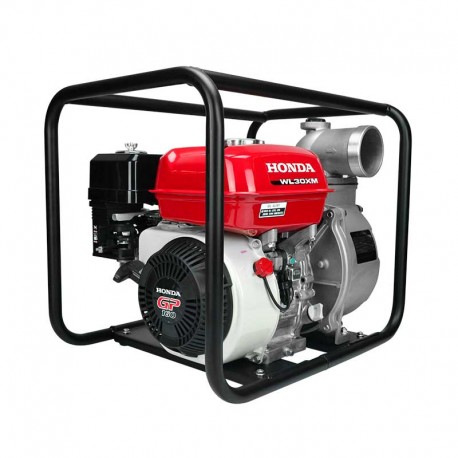 Motobomba Autocebante 4.8 HP 3x3 con Alerta Honda WL30XM-MFX