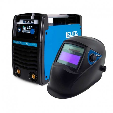 Soldadora Elite Arc 160 S + Careta para Soldar Elite CS6VM501