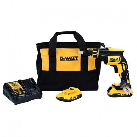Atornillador Brushless para Yeso Dewalt DCF620D2 + Baterías